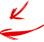 Seta apontando para o botao