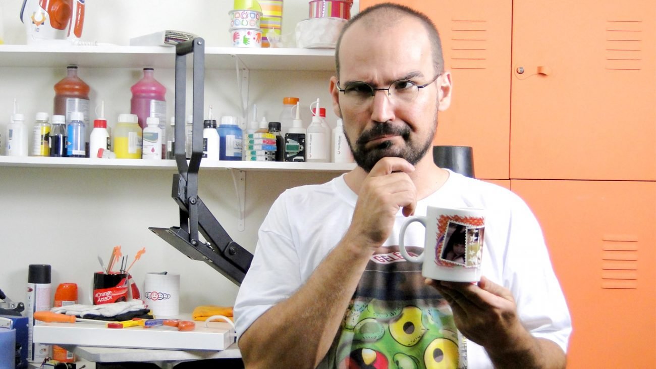 Manchas no Fundo da Caneca Sublimática