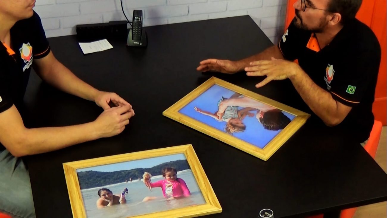 Quadros com Tecidos Sublimados