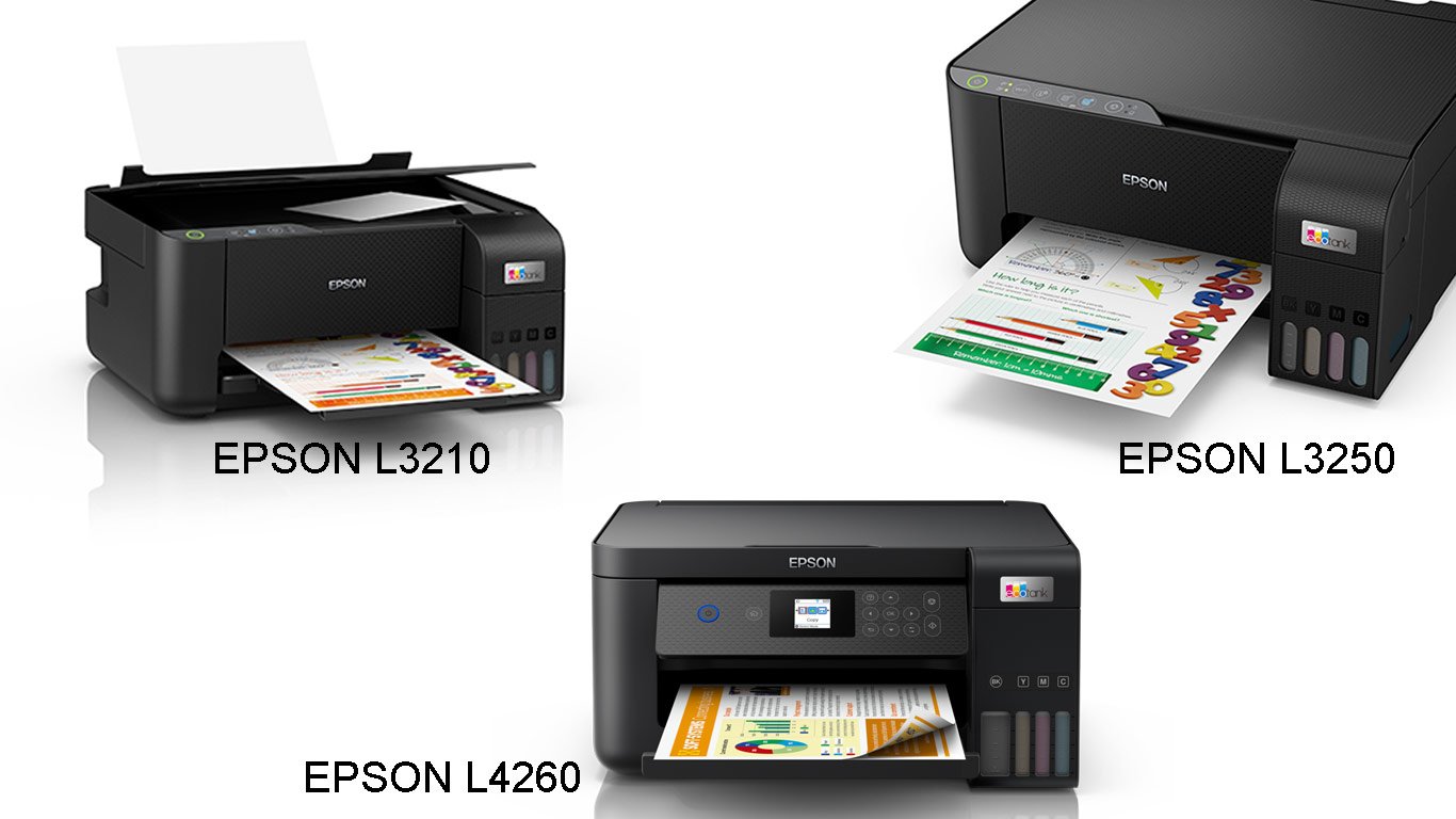 Epson L3210 - Epson L3250 - Epson L4260 - Impressoras para Sublimação - Portal Sublimatico